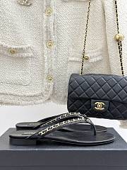 Chanel slides black3 - 5