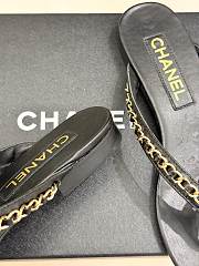 Chanel slides black3 - 4