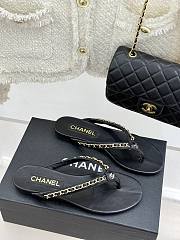 Chanel slides black3 - 3