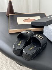 Chanel slides black4 - 6