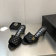 Chanel slides black5 - 5