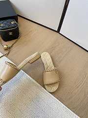 Chanel slides beige7 - 2