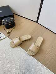 Chanel slides beige7 - 5