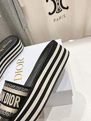 Dior Dway platform mule black - 5