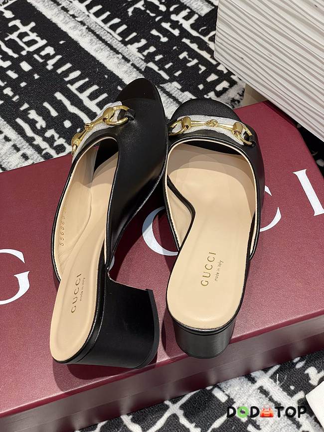 Gucci Women's Horsebit slide black - 1