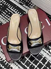 Gucci Women's Horsebit slide black - 2