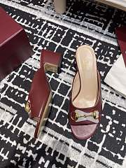 Gucci Women's Horsebit slide red - 6