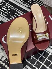 Gucci Women's Horsebit slide red - 4