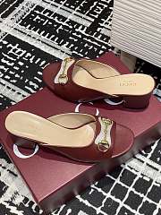 Gucci Women's Horsebit slide red - 2