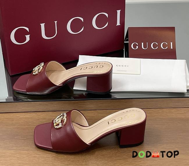 Gucci Women's slide red - 1