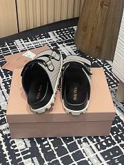 MiuMiu Canvas mules black - 4