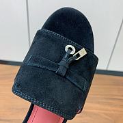Loro piana slides black - 5