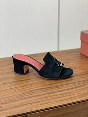 Loro piana slides black - 3