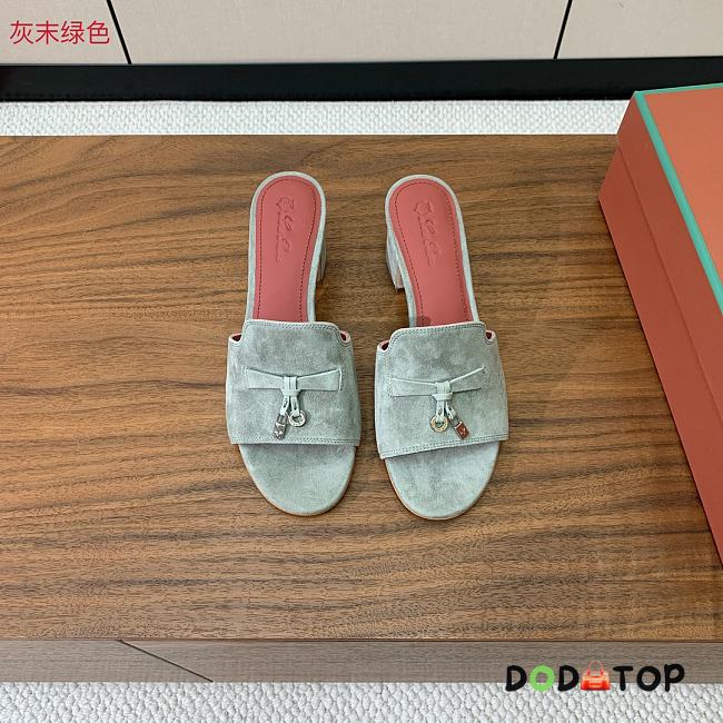 Loro piana slides blue - 1