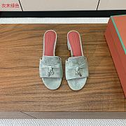 Loro piana slides blue - 1