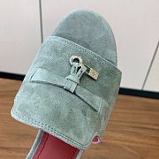 Loro piana slides blue - 3