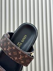 Louis Vuitton Bom Dia Comfort slides brown - 3
