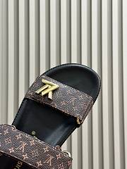 Louis Vuitton Bom Dia Comfort slides brown - 4