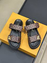 Louis Vuitton Bom Dia Comfort slides brown - 6