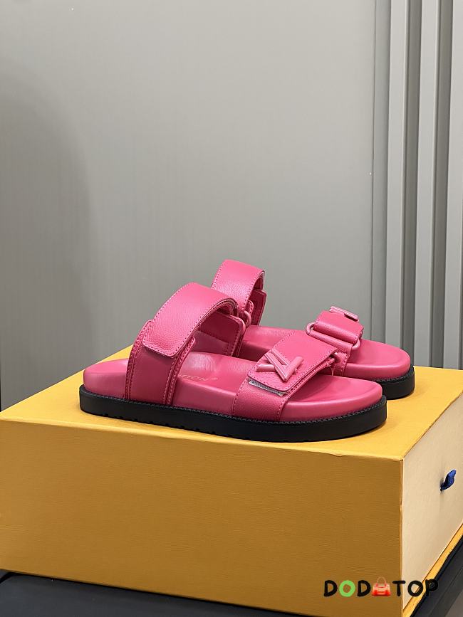 Louis Vuitton Bom Dia Comfort slides pink - 1