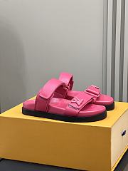 Louis Vuitton Bom Dia Comfort slides pink - 1