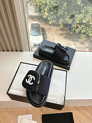 Chanel mules black women - 2