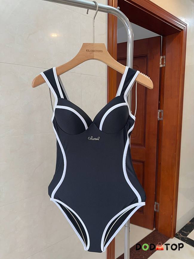Chanel Swimsuit black5 - 1