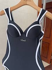 Chanel Swimsuit black5 - 5
