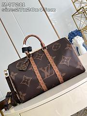 Louis Vuitton Keepall brown bag size 27x20x45 - 1