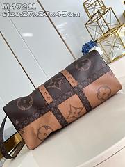 Louis Vuitton Keepall brown bag size 27x20x45 - 3