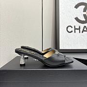 Chanel black sandal2 - 5