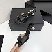 Chanel black sandal2 - 4
