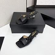 Chanel black sandal2 - 2