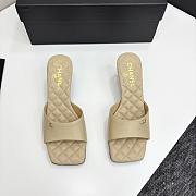 Chanel beige sandal3 - 1
