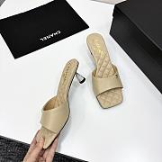 Chanel beige sandal3 - 5