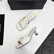 Chanel White sandal3 - 4