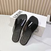LOEWE slides plastic black - 1