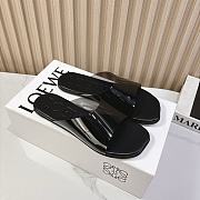 LOEWE slides plastic black - 6