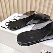 LOEWE slides plastic black - 5