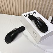 LOEWE slides plastic black - 4