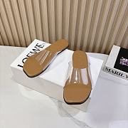LOEWE slides plastic brown - 1
