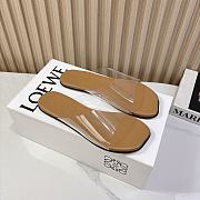 LOEWE slides plastic brown - 5