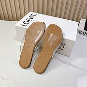 LOEWE slides plastic brown - 4