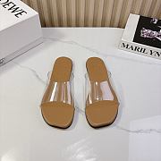 LOEWE slides plastic brown - 3