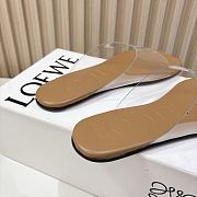 LOEWE slides plastic brown - 2