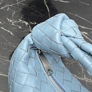 BOTTEGA VENETA Teen Jodie Bag Blue size 28×23×8cm - 4