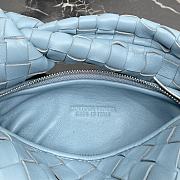 BOTTEGA VENETA Teen Jodie Bag Blue size 28×23×8cm - 2