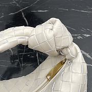 BOTTEGA VENETA Teen Jodie Bag off white size 28×23×8cm - 5