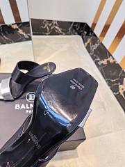 Balmain Heeled black&silver, Heel height 9.5 cm - 6
