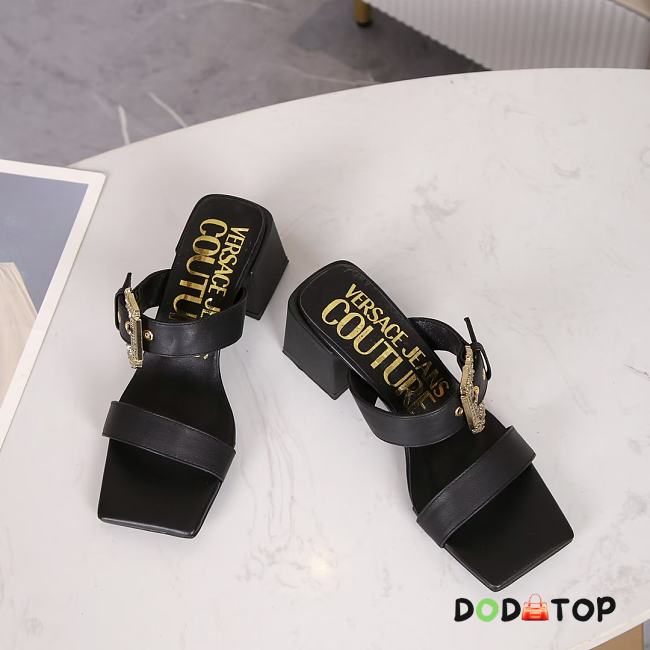 Versace sandals black  - 1